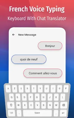 Keyboard Chat Translator android App screenshot 1