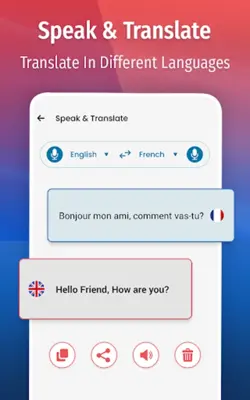 Keyboard Chat Translator android App screenshot 4